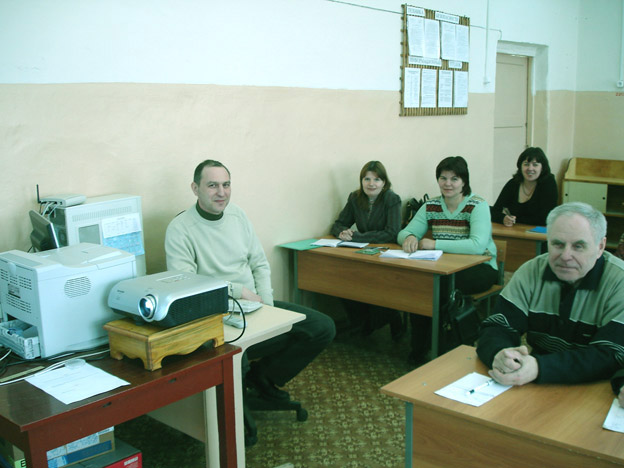 Курсы повышения квалификации в г.Унеча  05.03.2008года в школе №2  