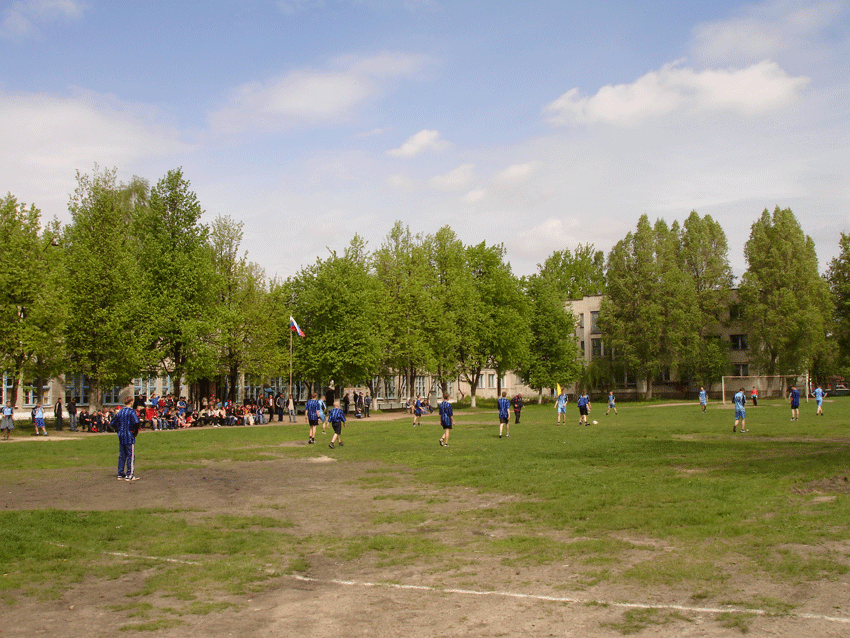 Футбольное поле Унечского училища №17